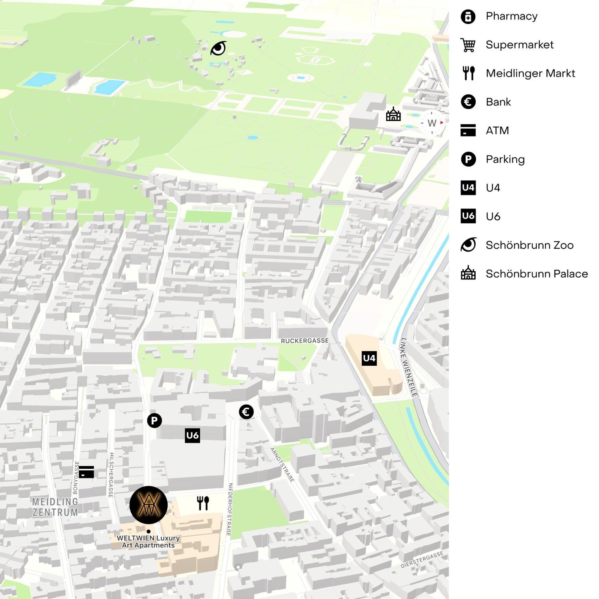 Weltwien Luxury Art Apartments & Free Parking Eksteriør bilde